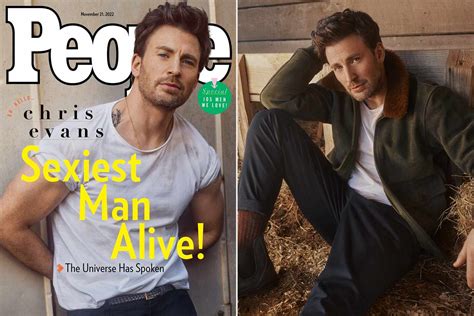 chris evans hot|Chris Evans has been named People magazine’s .